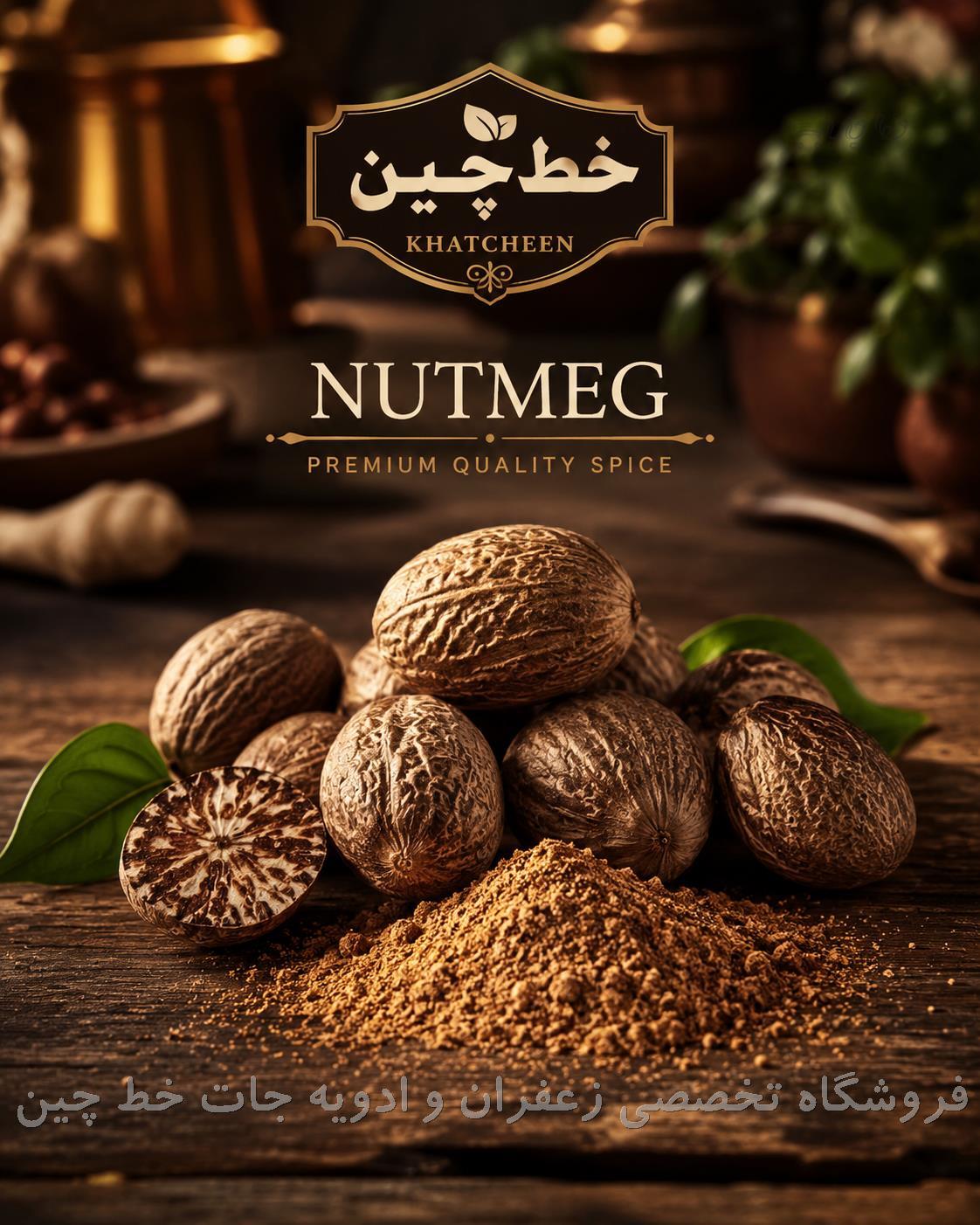 جوز هندی خط‌چین؛ ادویه کوچک با اثر بزرگ | راهنمای کامل خرید، خواص و استفاده