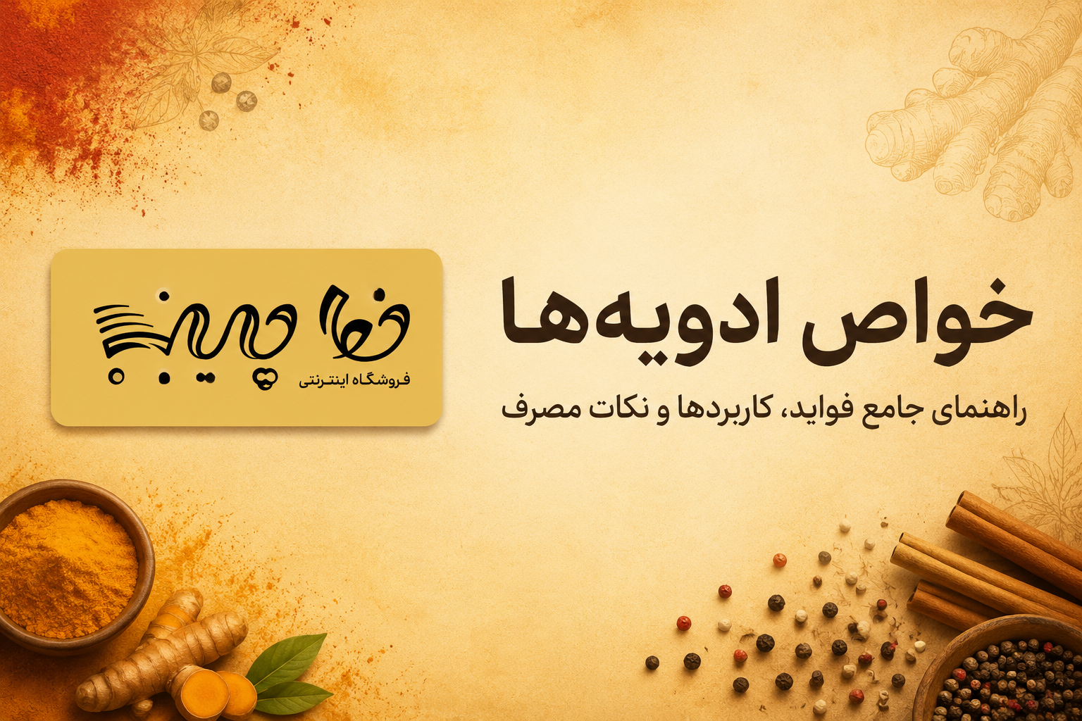 خواص ادویه‌ها | راهنمای جامع فواید، کاربردها و تاثیر ادویه‌ها بر سلامت بدن