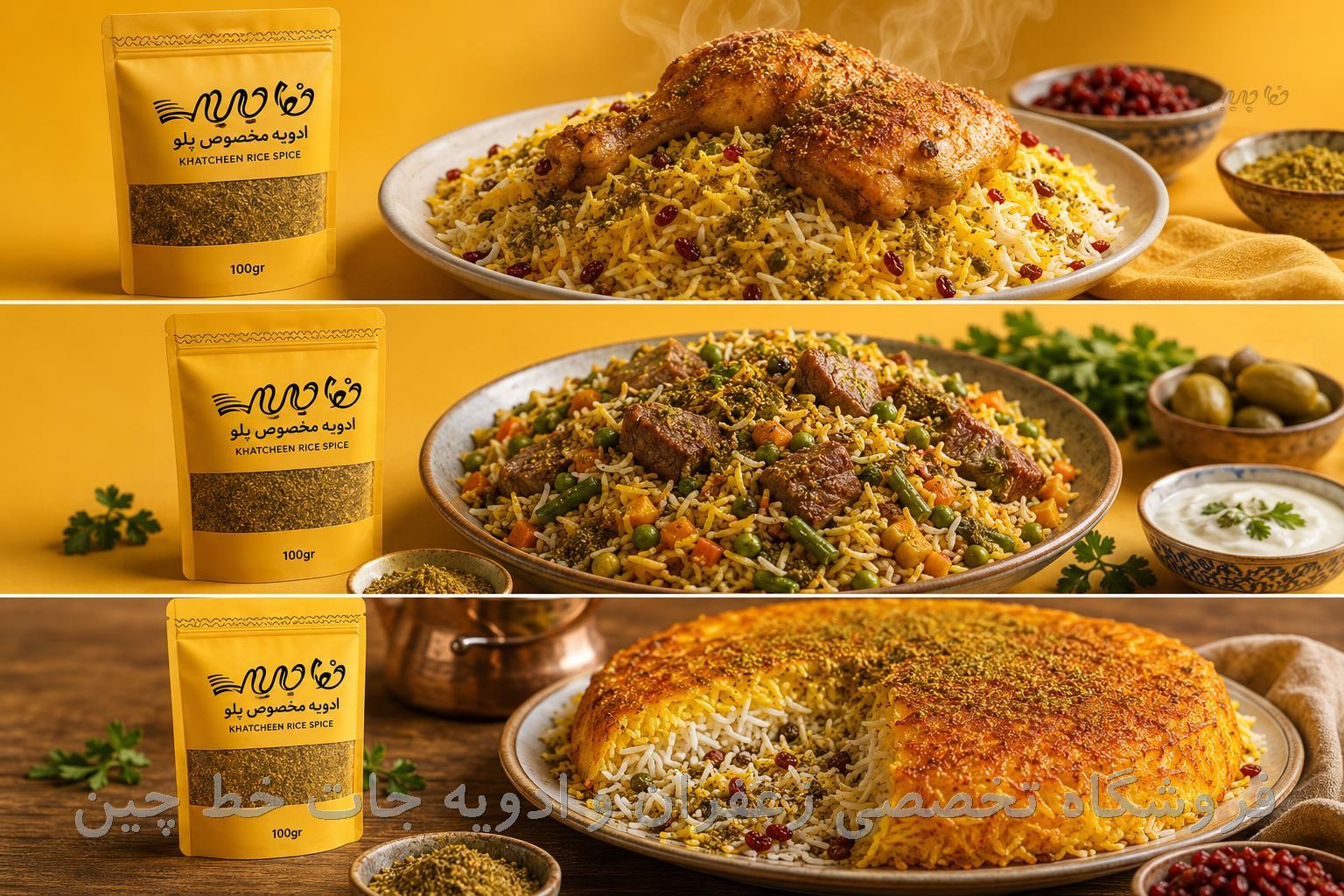 خرید ادویه پلویی خط چین