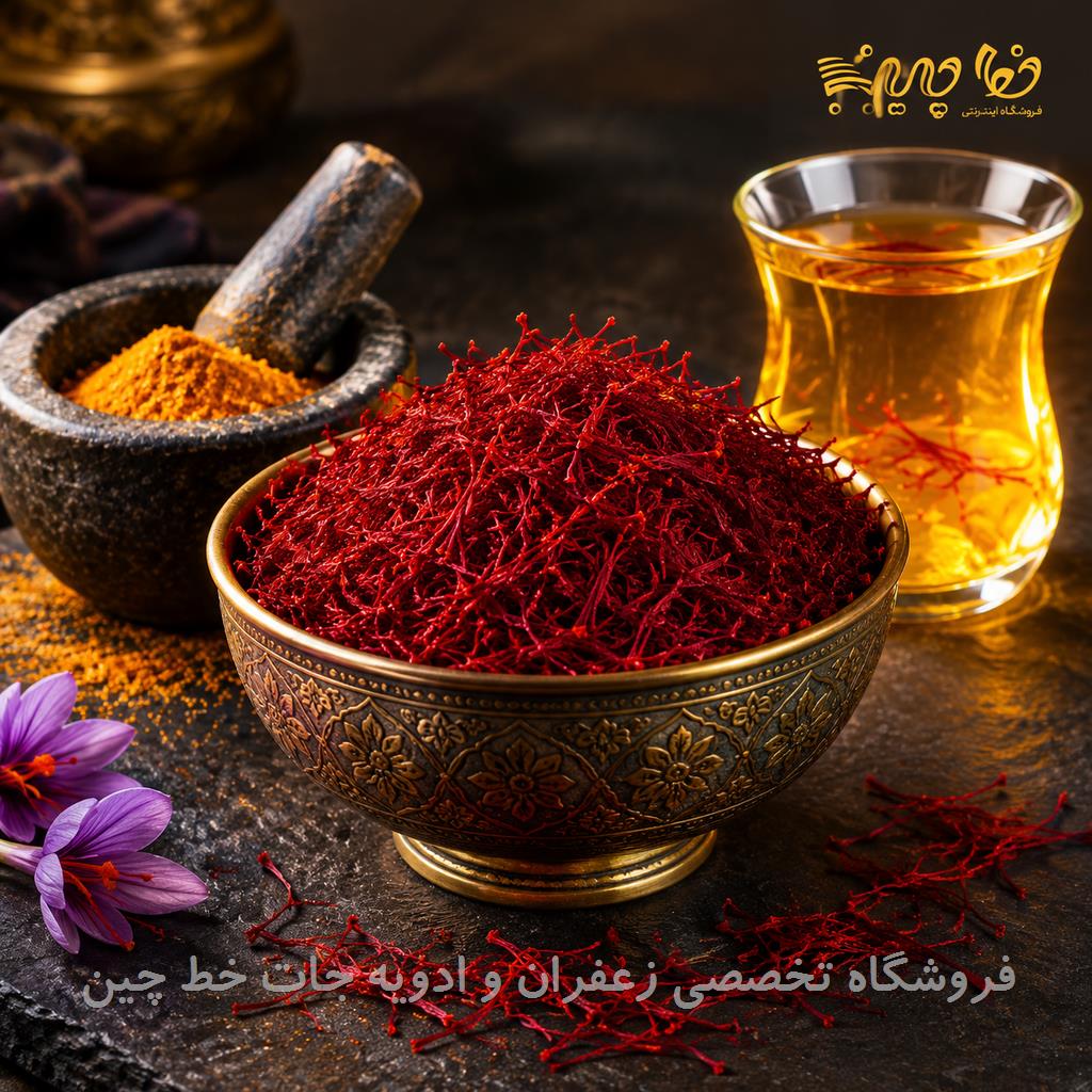 زعفران نگین چیست؟ خواص، تست خلوص و تشخیص زعفران اصل | خط‌چین